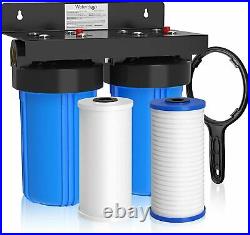 Waterdrop WHF21-PG 5 Micron Whole House Water Filtration System, with 10 x 4.5