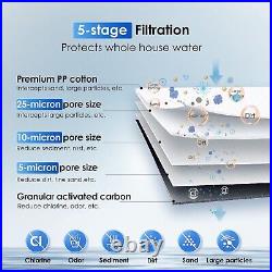 Waterdrop Whole House Water Filter System, Certified Refurbished, Reduce Lead