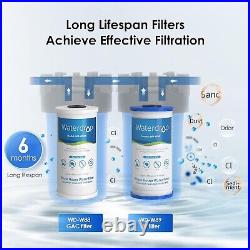 Waterdrop Whole House Water Filter System, Certified Refurbished, Reduce Lead