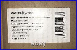 Weiss wasser Whole House Water Filter System, Salt Free Descaler System for Home