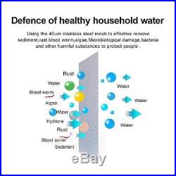 Wheelton Whole House Water Filter System Clean the Impurities, Purify Tap