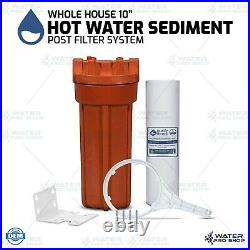 Whole House 10 Hot Water Sediment Post Filter System, 3/4 NPT