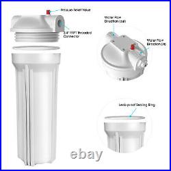 Whole House 10 Water Filtration System / Spin Down Sediment Pre-water Filter