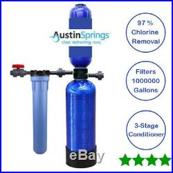Whole House Filter System For City Or Municipality 1000,000 Gallon Austin Spring
