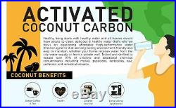 Whole House Filtration System Backwash Valve Coconut Shell Carbon 3 Cubic Ft USA