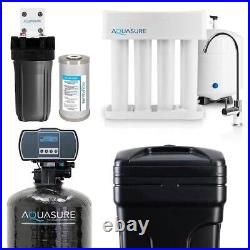 Whole House Filtration with 64,000 Grain Water Softener, Reverse Osmosis System