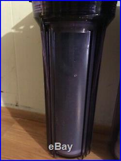 Whole House Hard Water Softener 3 Stage Clear System, Free Salt. The Best Q & P