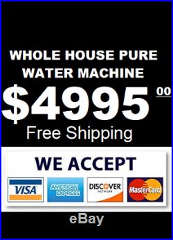 Whole House Pure Water Machine Water Purification For Whole House