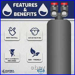 Whole House Salt Free Descaler + 1 Mil. Gl Filter System-Home Water Filtration