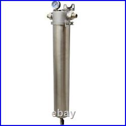 Whole House Sediment Front Water Filter with40? M Filter Screen 1 Inlet 15000L/h
