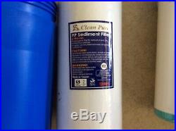 Whole House Three Stage Water Filter Filtration System New Other