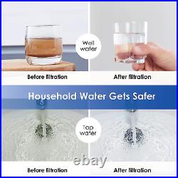Whole House Water Filter, Carbon Filter, Reduce Iron & Manganese Filter Cartridg