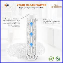 Whole House Water Filter Cartridge Set 5 Micron Water Filter 20 x 4.5 Sedi