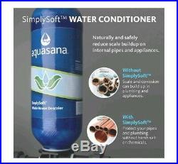Whole House Water Filter Home Salt-Free Softener 10-Year + Install Kit Aquasana