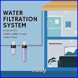 Whole House Water Filter Housing, Sediment Filters for Well and City Water, 2