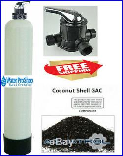 Whole House Water Filter System, 1,000,000 Gal. Capacity Coconut Shell Carbon