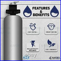 Whole House Water Filter System, 1,000,000 Gal. Capacity Coconut Shell Carbon