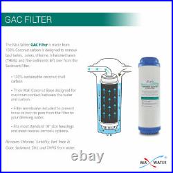 Whole House Water Filter System 2.5 x 10 Three Stage Filtration 3/4 Inlet