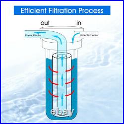 Whole House Water Filter System 3-Stage Filtration + Sediment Water Filter