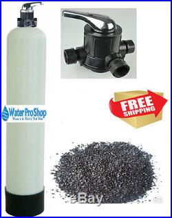 Whole House Water Filter System Catalytic Carbon-Chloramine Removalwith 1.5 CU FT