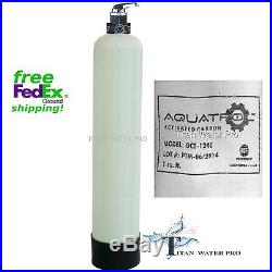 Whole House Water Filter System Manual Backwash 1 Cu Ft GAC Carbon