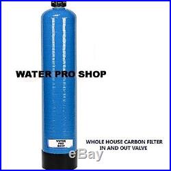 Whole House Water Filter System UDF Carbon (IN & OUT) No Electricity Required