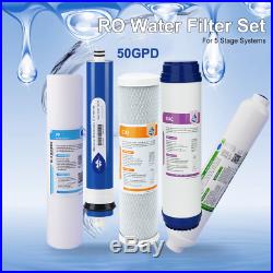 Whole House Water Filter System W / 5 STAGES Filter Replacement 75GPD TDS Tester