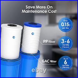 Whole House Water Filter System, with Carbon Filter and Sediment Filter, 5-Stage