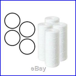 Whole House Water Filters 4-Pack 10 in. 5 Micron Sediment Replacement Filter