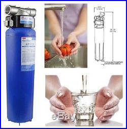 Whole House Water Filtration System Cleaning Filters Plumbing Aqua 20 GPH Purity