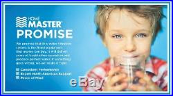 Whole House Water Filtration System Home Master 15 GPM Threaded 3-Stage White