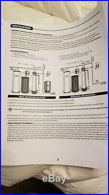 Whole House Water Softener /Conditioner EVRCS-1054 EVOLVE STANDARD CITY UNIT