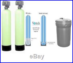 Whole house Water Filter, Catalytic Carbon & Water Softener Dual Tank System